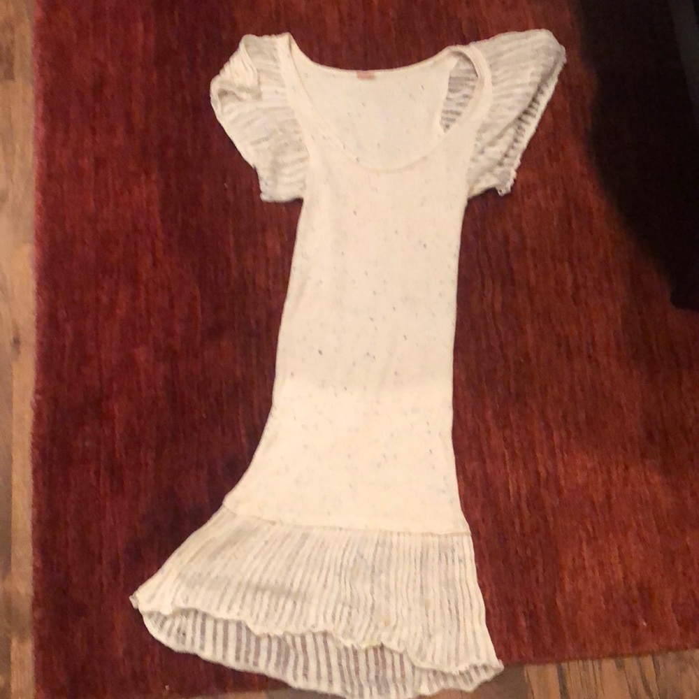Free people mini sweater dress
